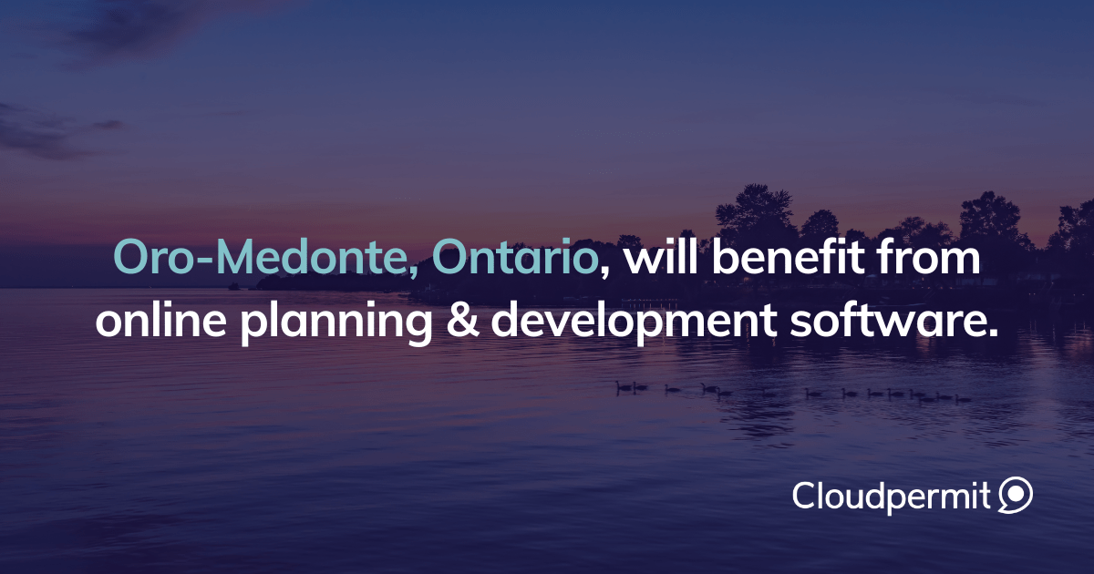 Township of OroMedonte Embraces Efficient Planning with Cloudpermit